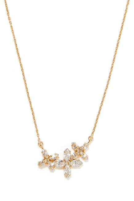 Star Cuff Necklace, 18k Gold-Plated Brass & Swarovski Crystals